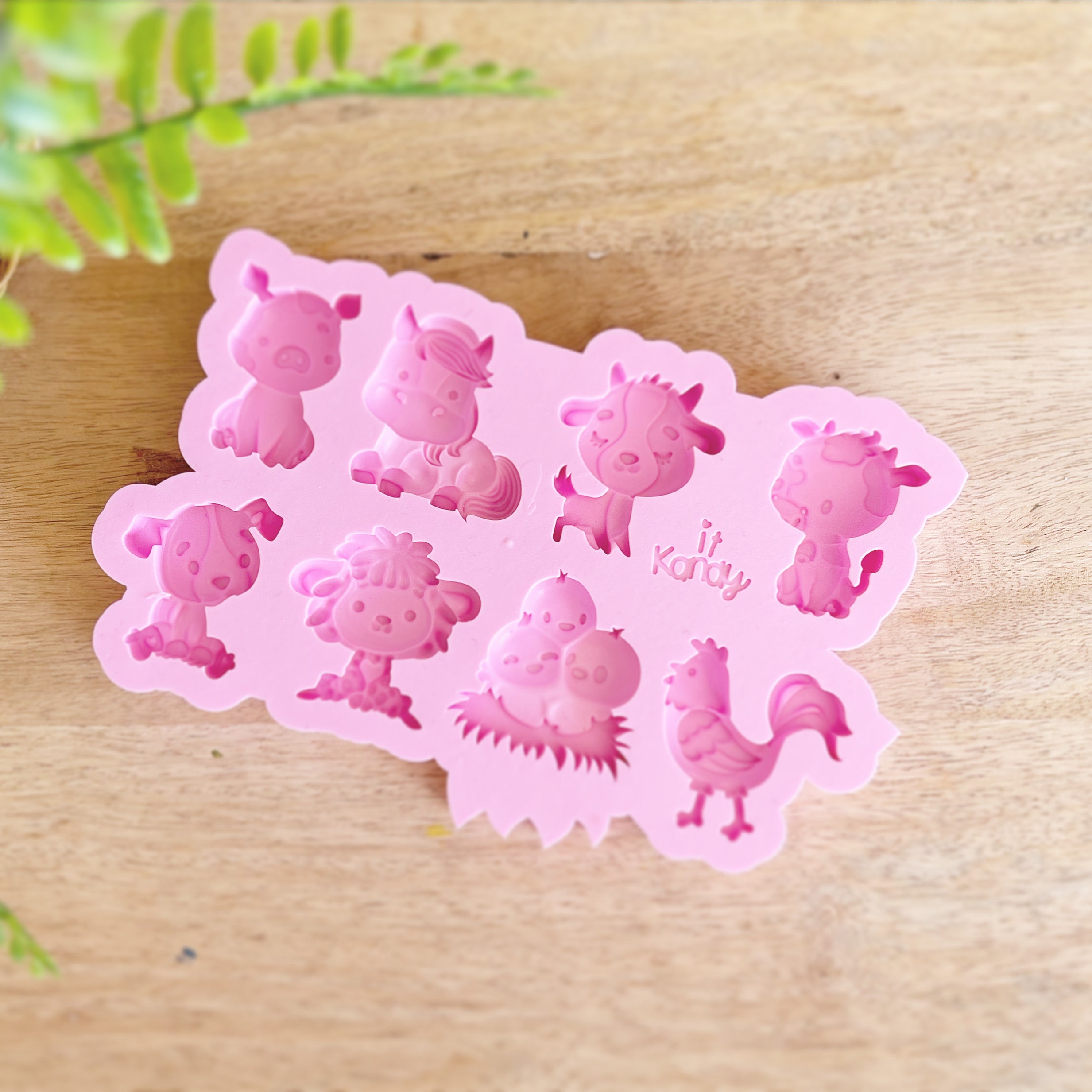 Large farm animals silicone mold