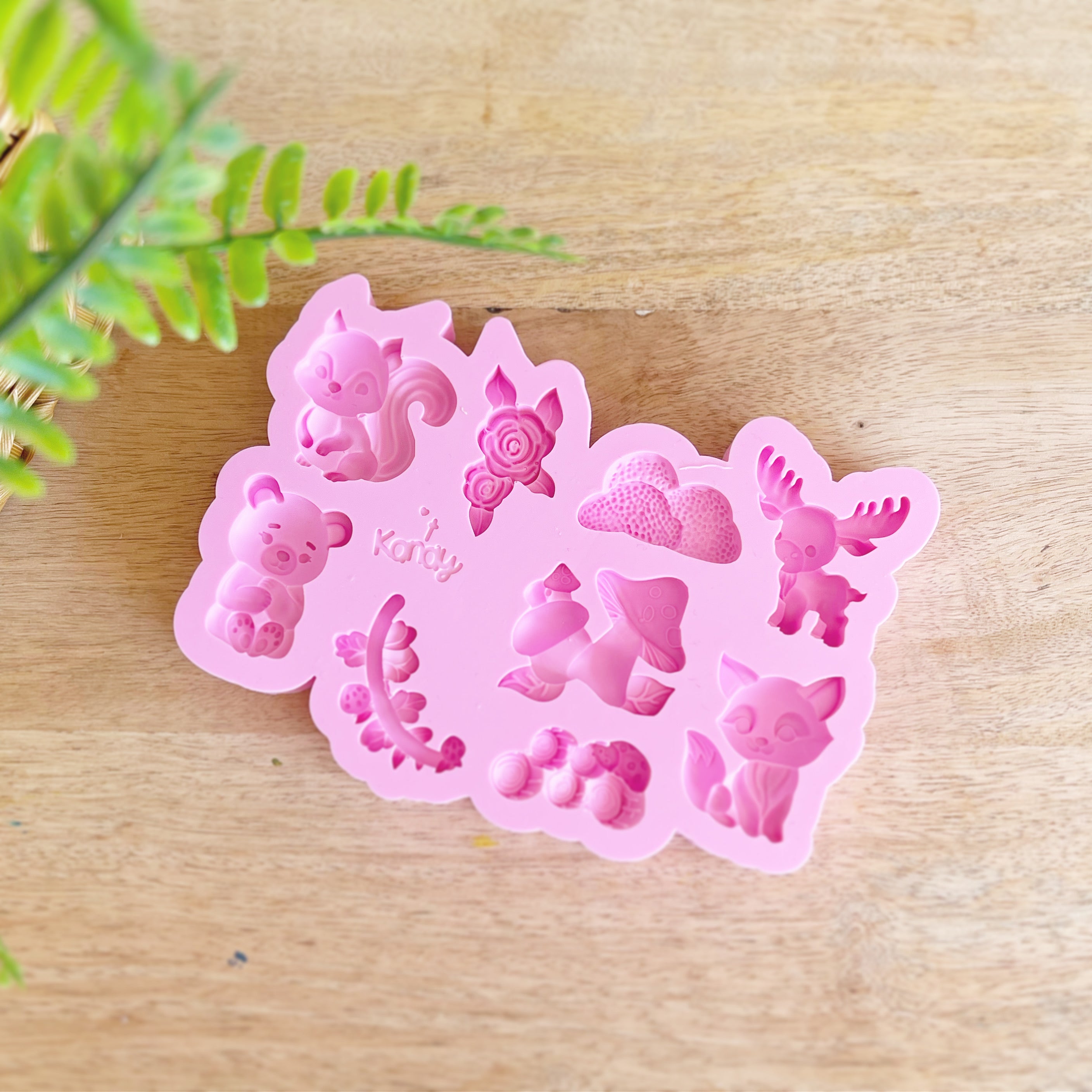 Small Woodland Silicone Mold S2