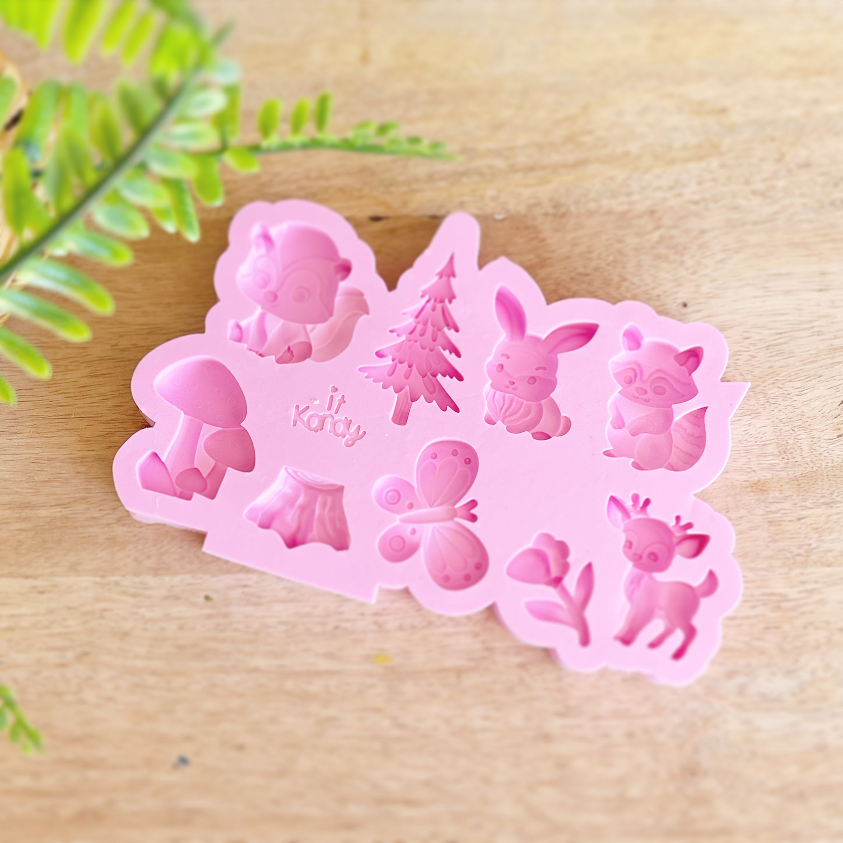 Small Woodland Silicone Mold S1