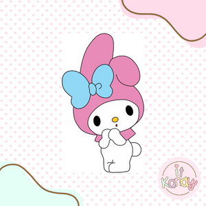 My melody inspired multi pc cookie cutter