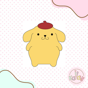 Pom pom purin inspired multi pc cookie cutter