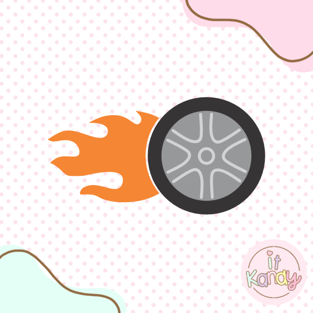 Car wheel multi pc cookie cutter